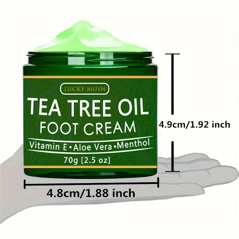 LUCKY MUSN Tea Tree Oil Foot Cream