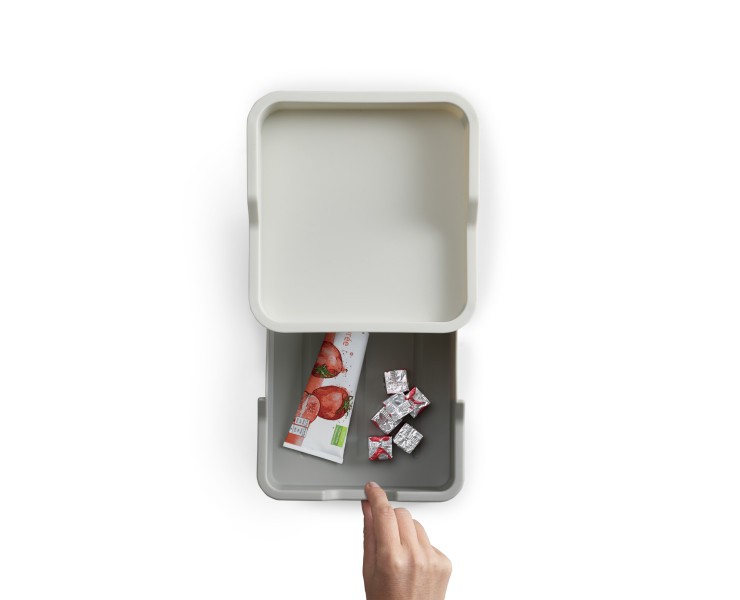 2tier Cupboard Orgniser w/Drawer - Joseph Joseph Duo