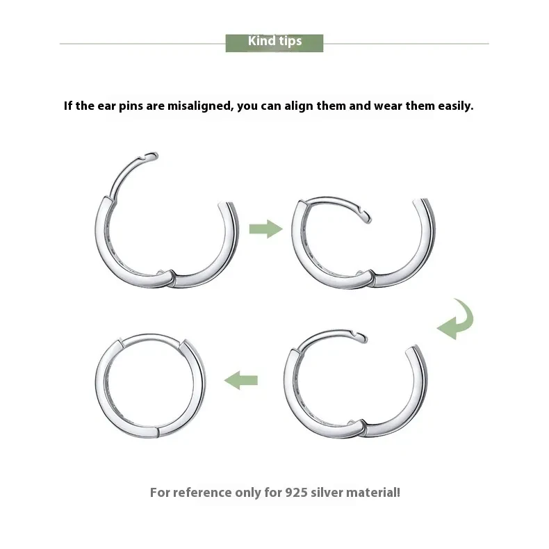 New Blue Color Butterfly Gradient Stud Earrings