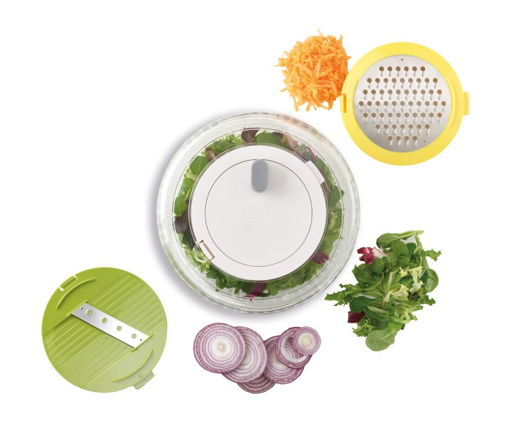 3pc Salad Preparation Set (Mcolor)  - Joseph Joseph Duo