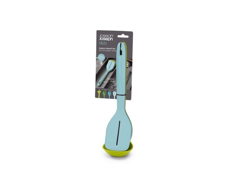4pc In-drawer Utensil Set (Opal) - Joseph Joseph Duo
