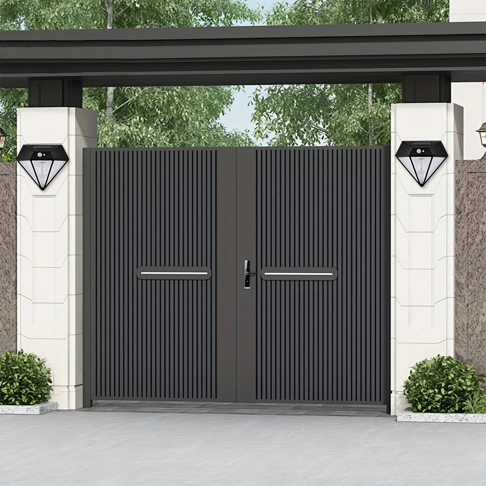 GoldenCentury Solar Wall Light with Motion Sensor