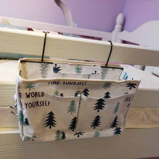 Bunk bed side table