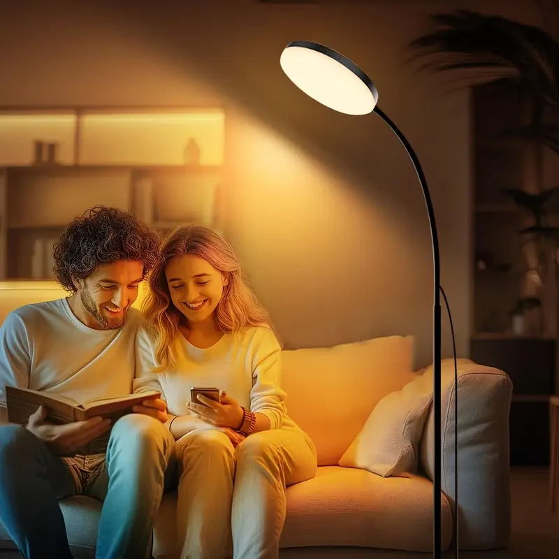 1pc Modern Adjustable Color Temperature LED Floor Lamp