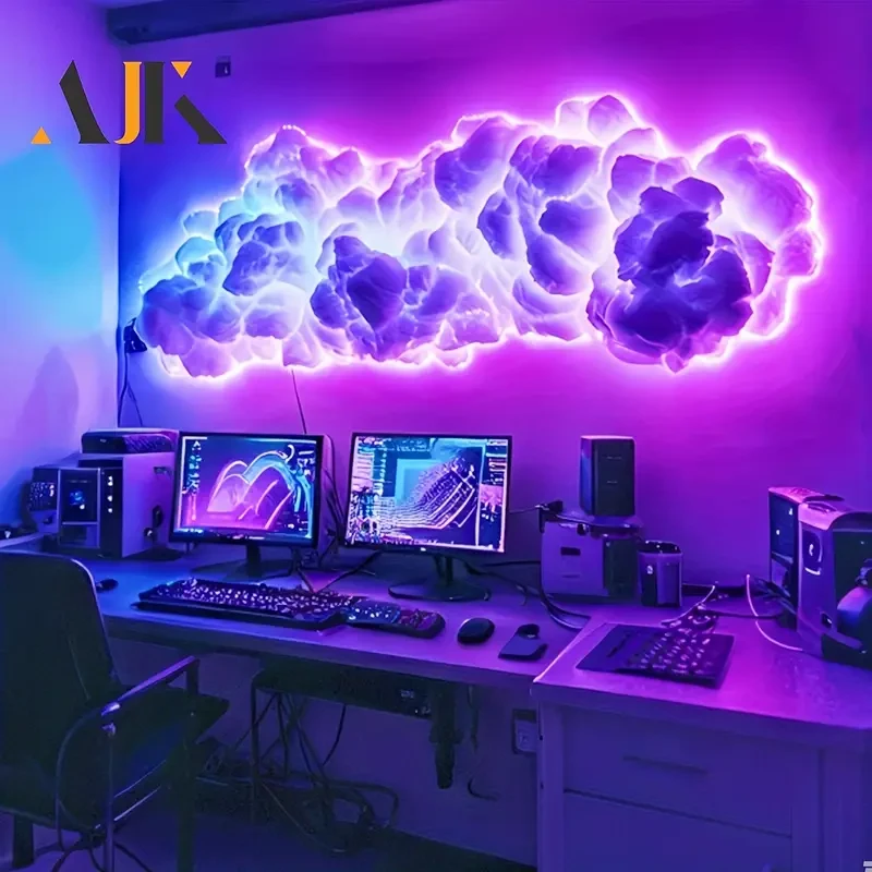 AJK 3D Cloud Light Set with Music Synchronization