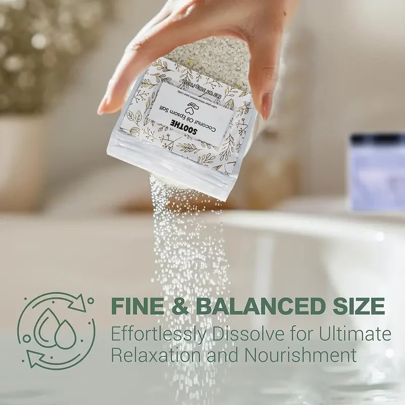 SOYMEI Coconut Essential Oil Bath Salt