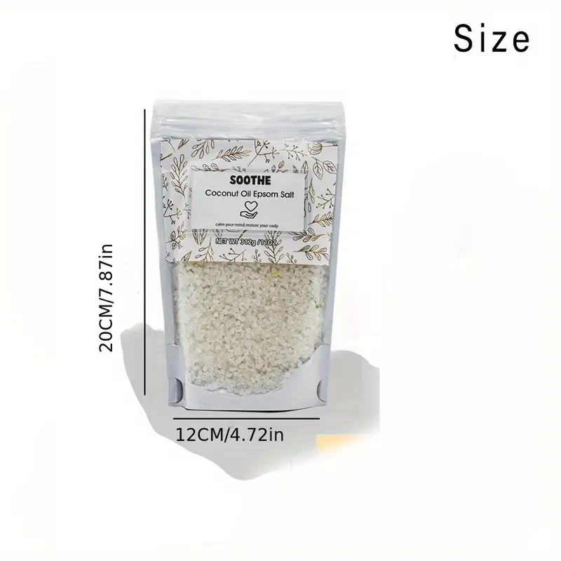 SOYMEI Coconut Essential Oil Bath Salt