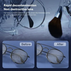Portable Wireless Jewelry Cleaner - USB Rechargeable, 360 High-Efficiency Cleaning