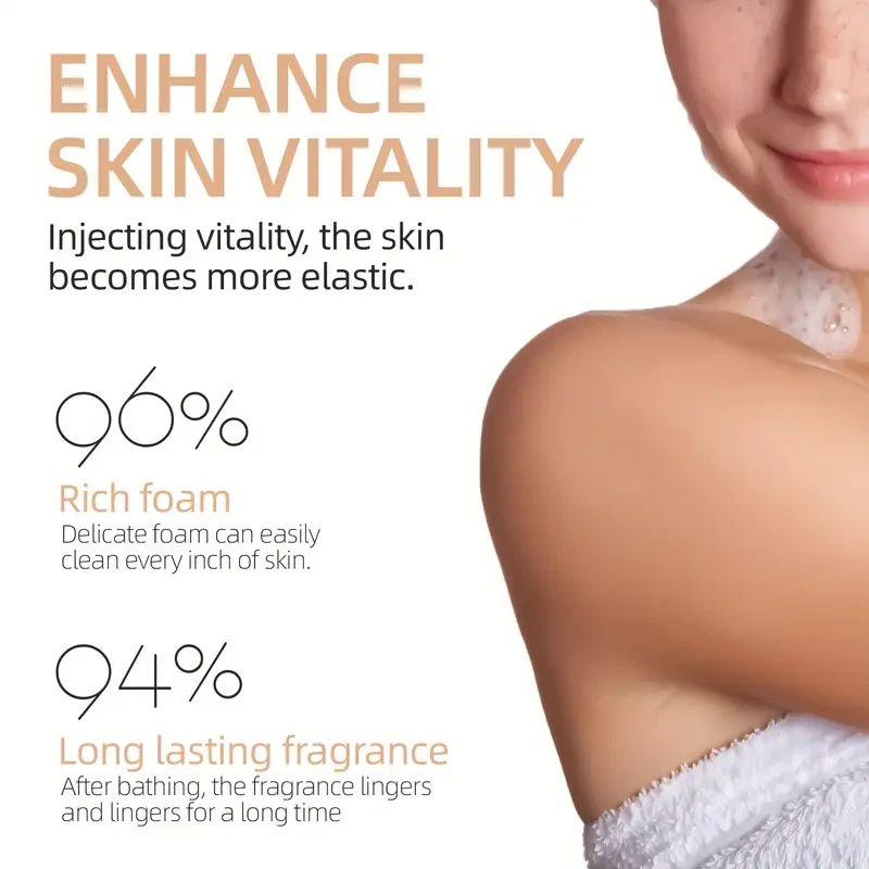 Sfralls Rose Petal Fragrance Shower Gel