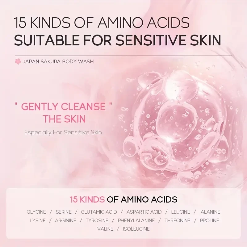 LAIKOU Sakura Body Wash Shower Gel 200ml