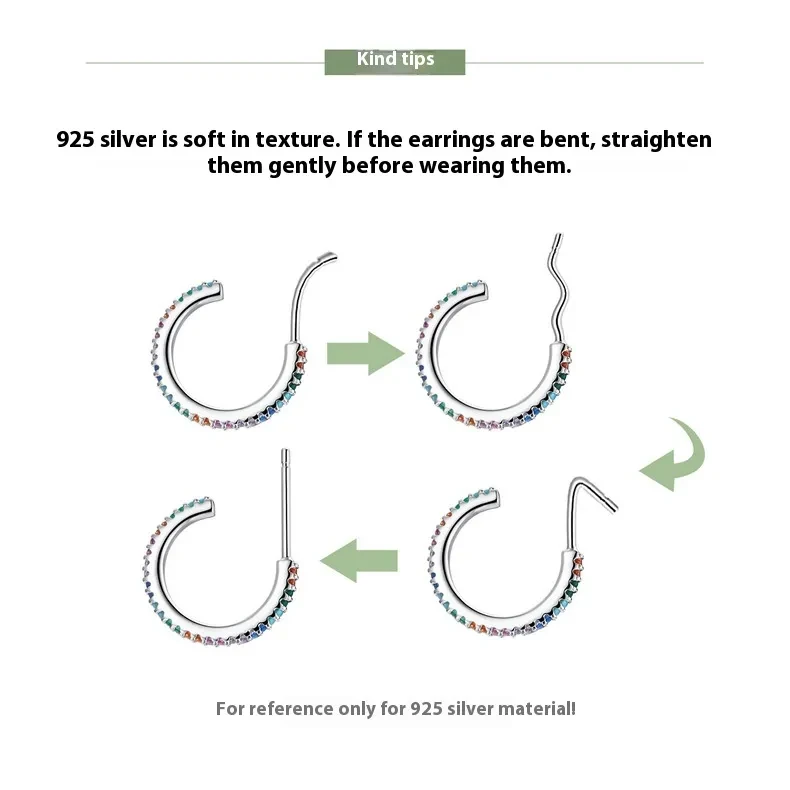 S925 Entire Sterling Silver Kitty Earrings