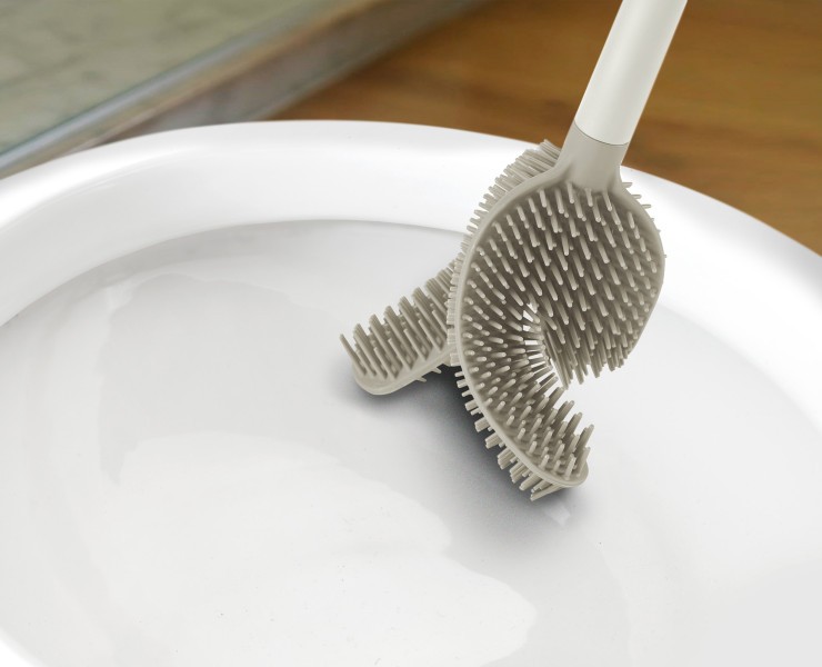 Flex 360 Toilet Brush - Ecru - Joseph Joseph