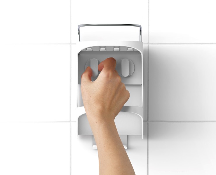 Capsule Compact 2-Tier - White - Joseph Joseph