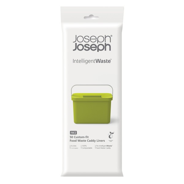 4 Litre Food waste caddy liners (50 Pack) - Joseph Joseph
