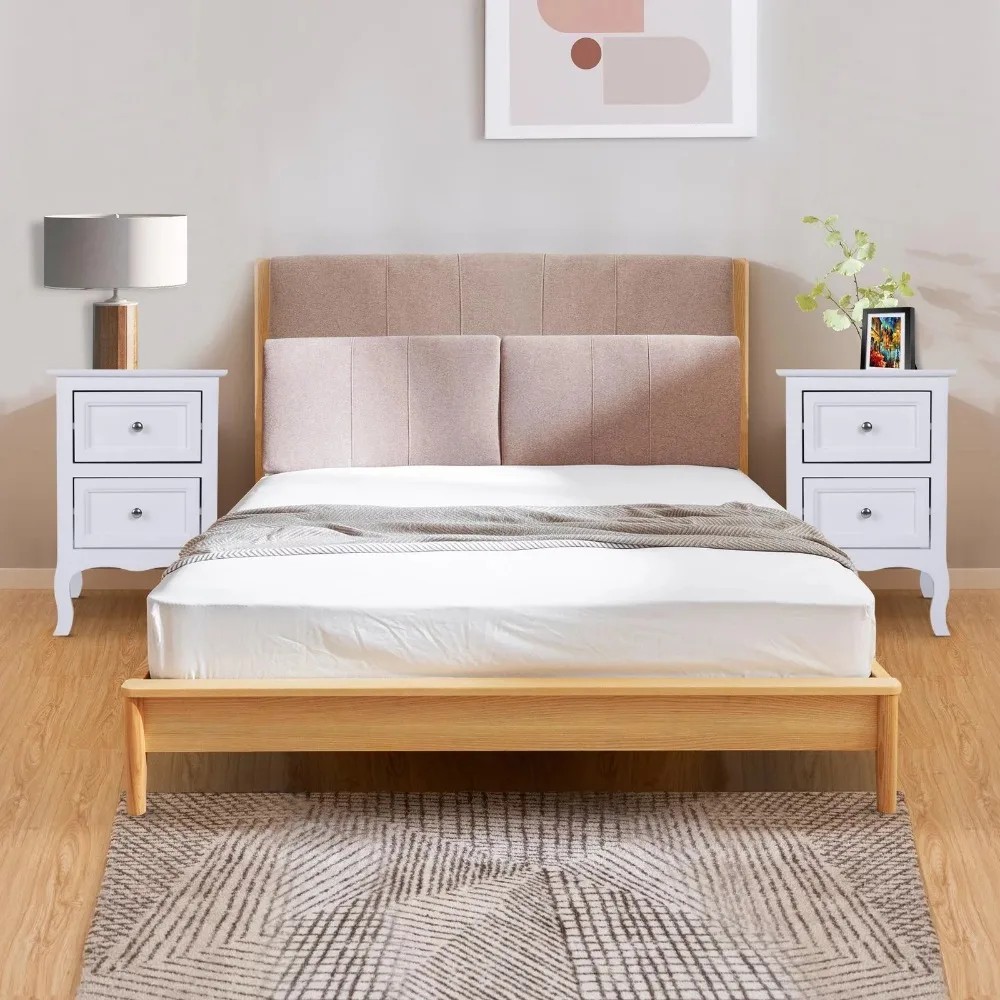 Nightstands Set of 2 - Side Table Night Table for Bedroom
