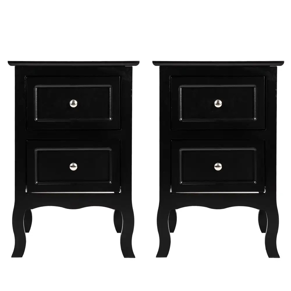 Nightstands Set of 2 - Side Table Night Table for Bedroom
