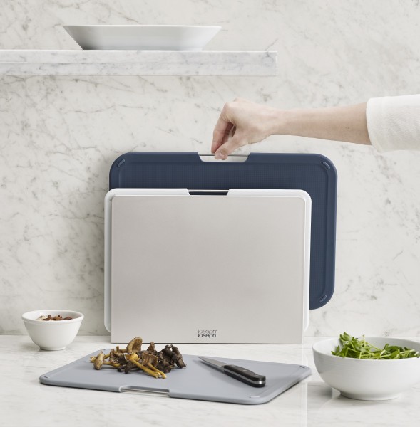 Nest Boards Large 3 Piece Set - Grey - Joseph Joseph