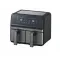 Household Multi-function Visual Intelligent Touch Screen Double Pot Air Fryer