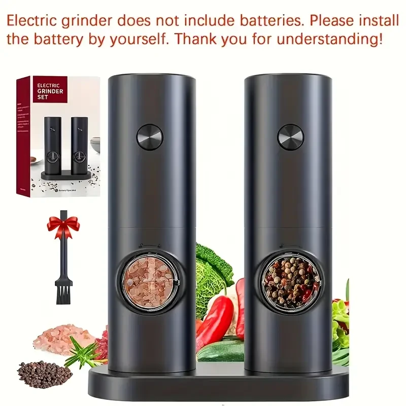 Electric Salt and Pepper Grinder Kit