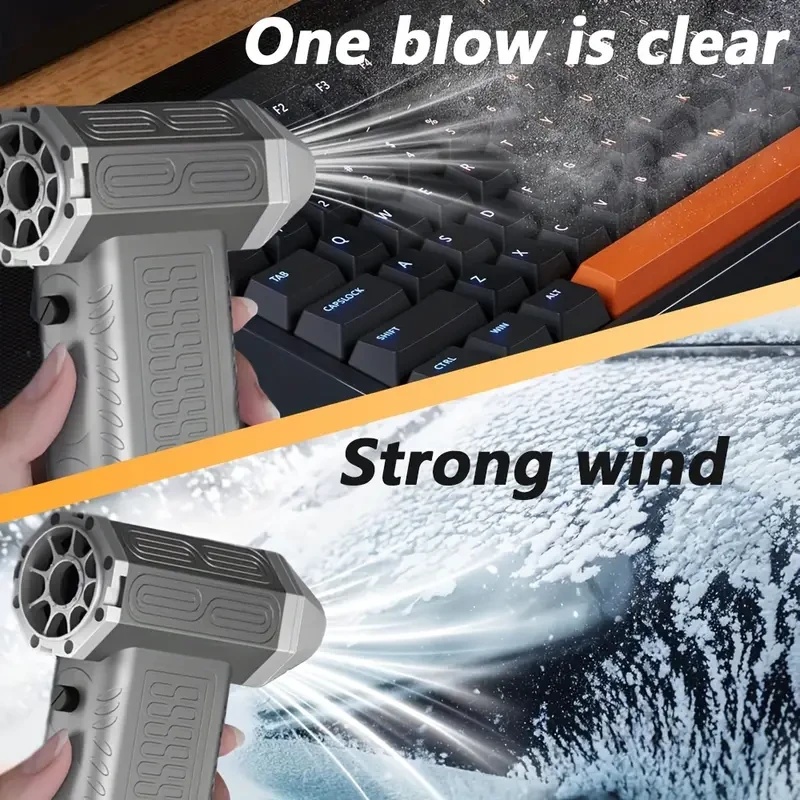 Portable High-Speed Brushless Motor Fan with Accessories