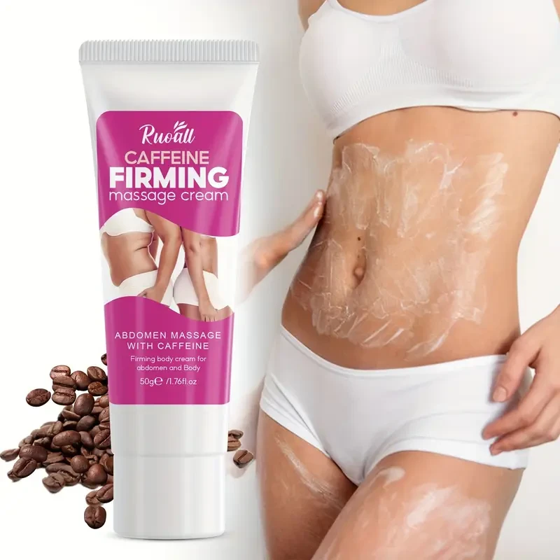 Caffeine massage cream with collagen