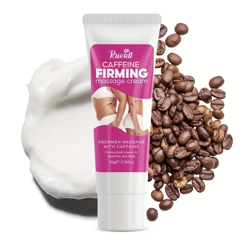 Caffeine massage cream with collagen
