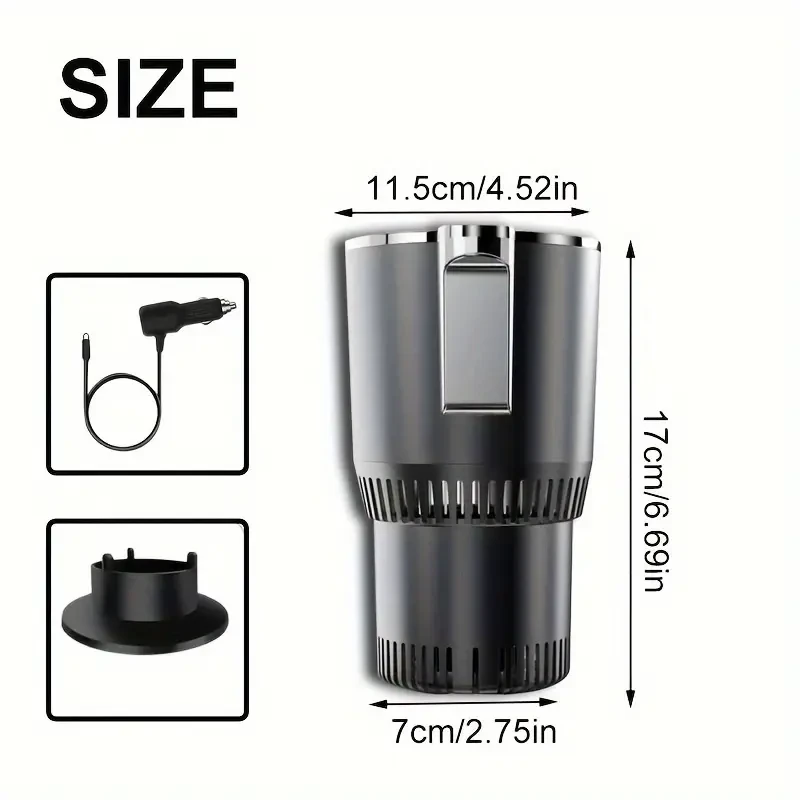 Ellison 2-in-1 Smart Car Cup Cooler and Warmer
