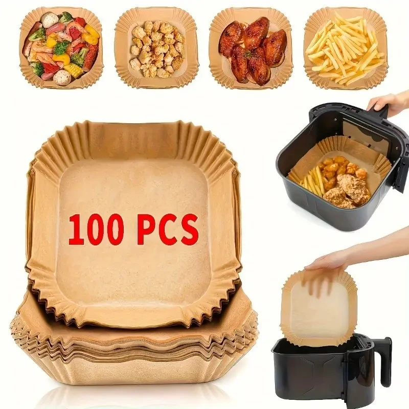 100pcs Premium Air Fryer Liners