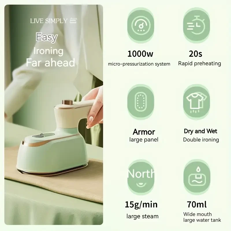 Australian Standard CY-601, Portable Handheld Steamer For Clothes