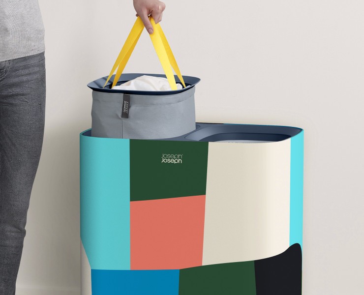 Tota 90L Laundry Basket - Jonathan Lawes - Joseph Joseph