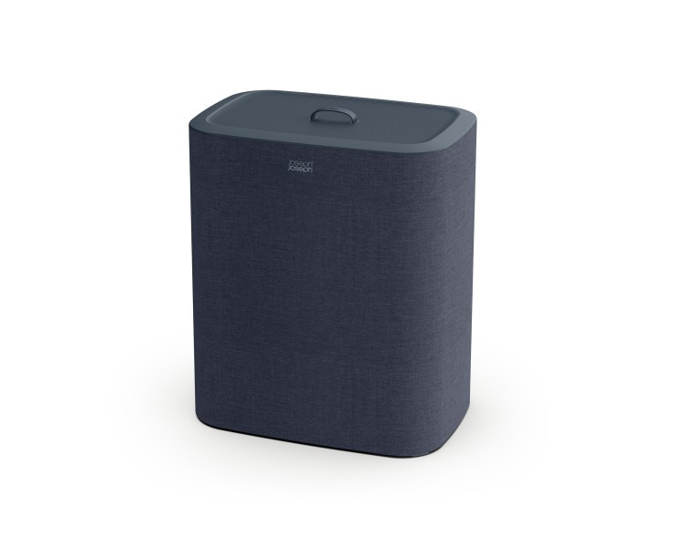 Tota Trio 90L Laundry Separation Basket - Black - Joseph Joseph