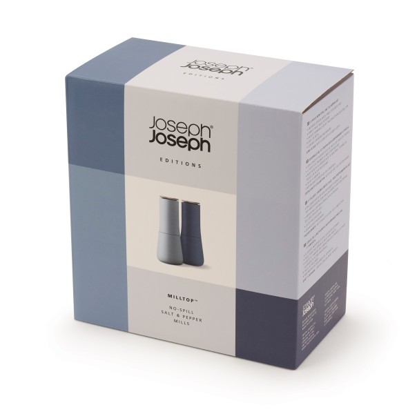 Milltop Salt & Pepper Set - Sky  - Joseph Joseph