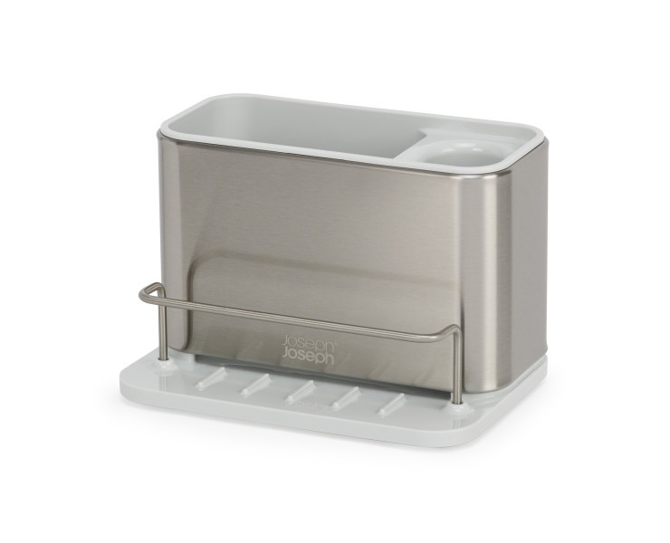Surface Sink Tidy Stainless Steel - Stone - Joseph Joseph