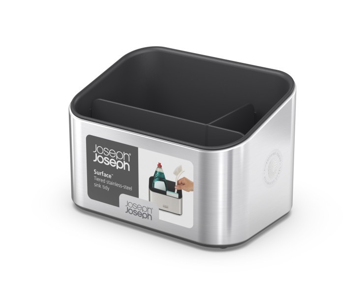 Surface Stainless Steel Sink Tidy  - Joseph Joseph