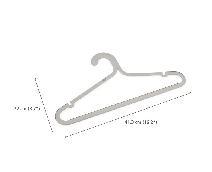 Orderly 5-Piece Anti-Tangle Hanger Set  - Joseph Joseph