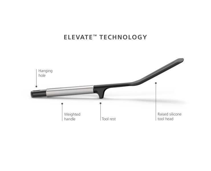 Elevate Silicone Slotted Turner - Joseph Joseph