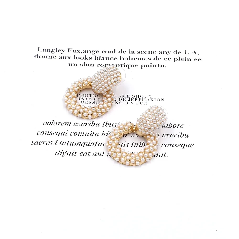 Women's Creative All-match Baroque Pearl Earrings