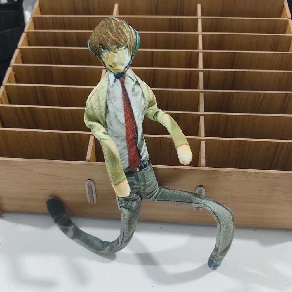 Anime DEATH NOTE Yagami Light Cosplay Plush Cotton Stuffed Doll
