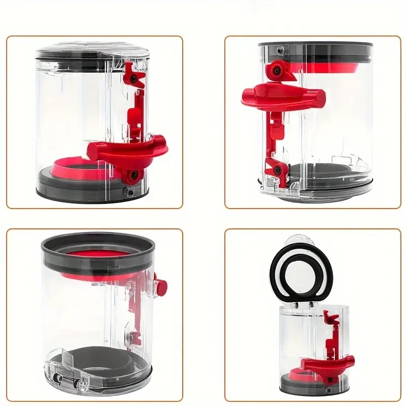 V10/V12 SLIM Digital Slim Compatible Cyclone Dustbin Replacement  Uncharged