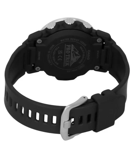 Casio Pro Trek Climber Line Digital Bio Based Resin Strap Tough Solar PRW-35-1A 100M Mens Watch