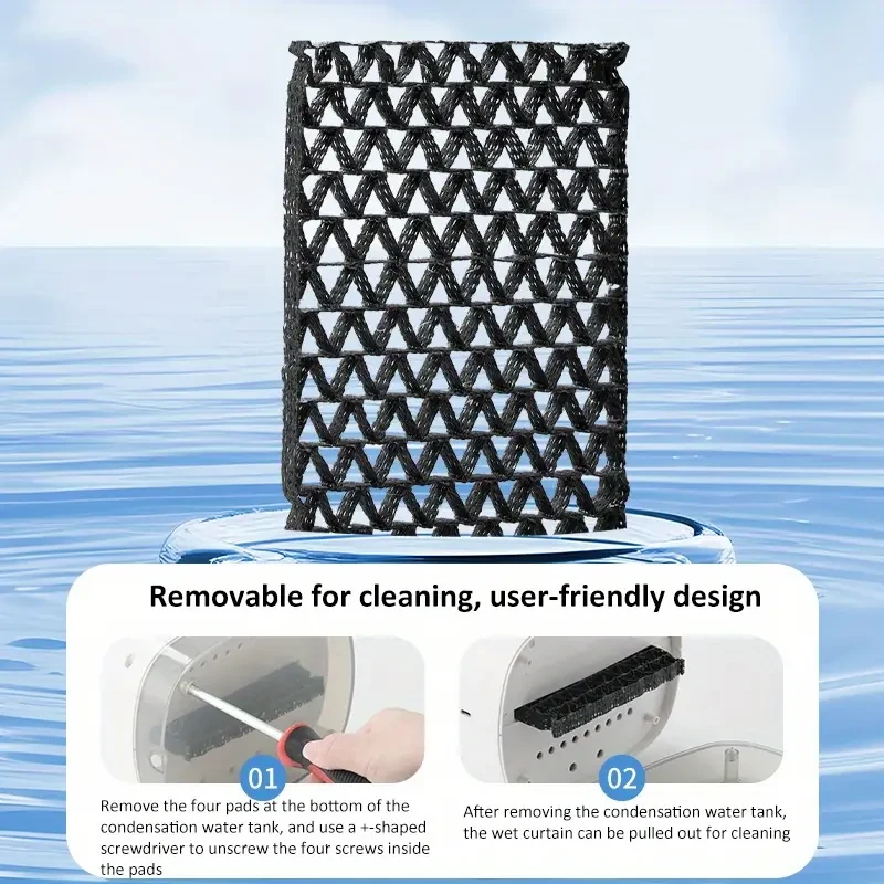 BALASHOV Portable Evaporative Air Cooler Fan