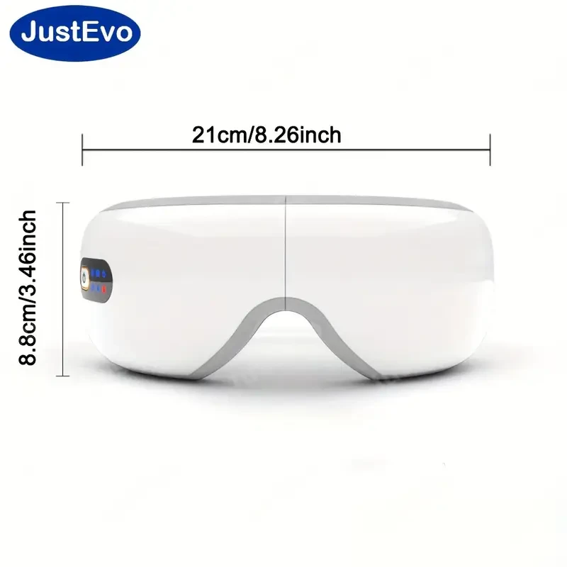 JustEvo Rechargeable Eye Mask with Heat & Music