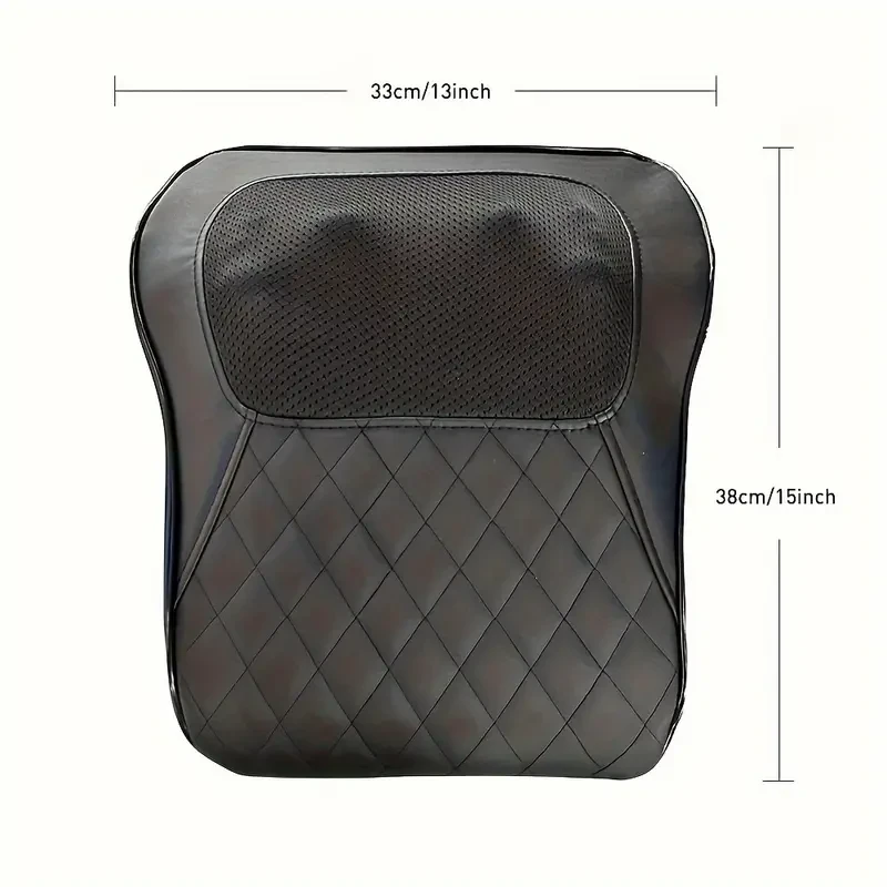 HOMEMASSA 3D Kneading Massage Pillow with Heat