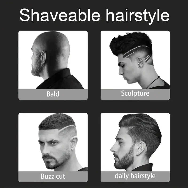 UOOGOU Men's Shaver, Beard Trimmer for Men