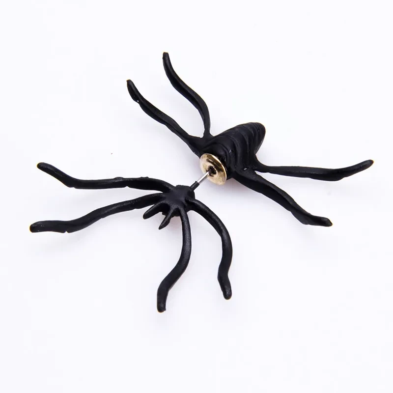 Personality Exaggerated Halloween Funny Spider Stud Earrings