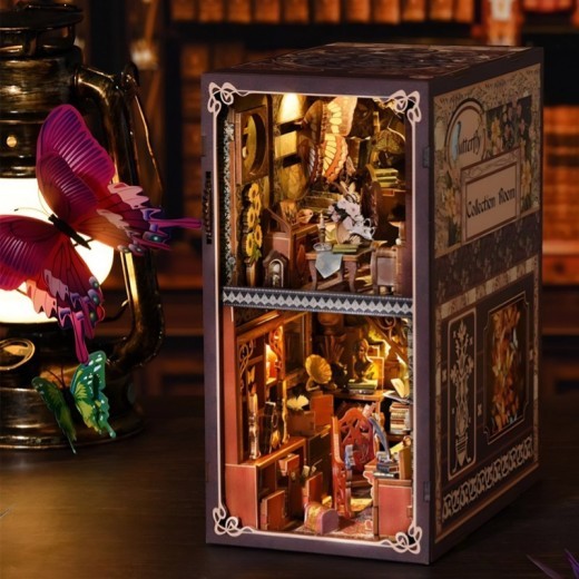 Original Butterfly Boxroom Model Ornament Decoration Handmade Building Blocks Toy