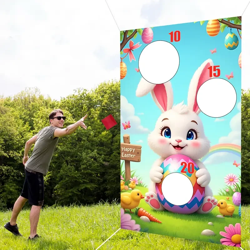Easter Bunny Fabric Toss Game