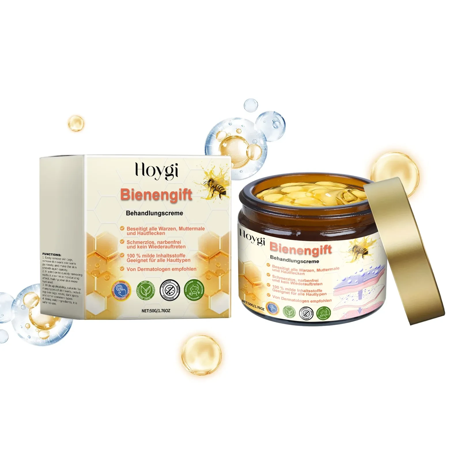 Capsule Wart Removal Cream