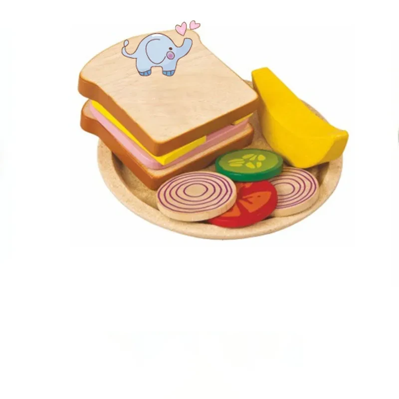 Children's Play House Sushi Combination Simulation Toy Food Food Wooden Toy