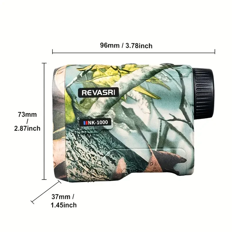 REVASRI 1000m Laser Distance Meter for Hunting & Outdoor Sports